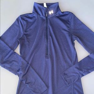 Womens under armour half zip top